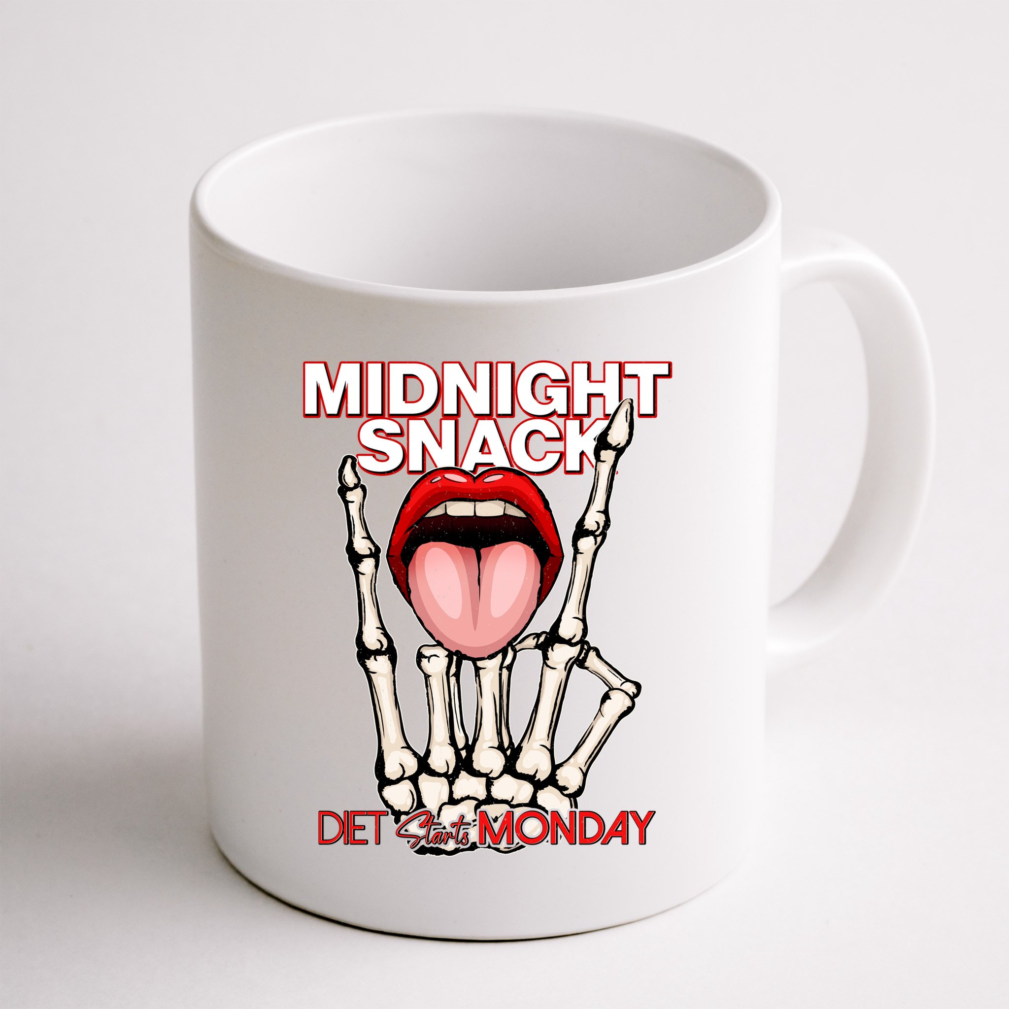 Midnight Snack Diet Starts Monday Mug