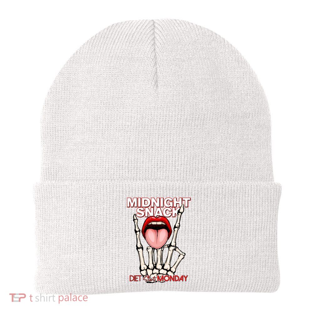 Midnight Snack Diet Starts Monday Beanie
