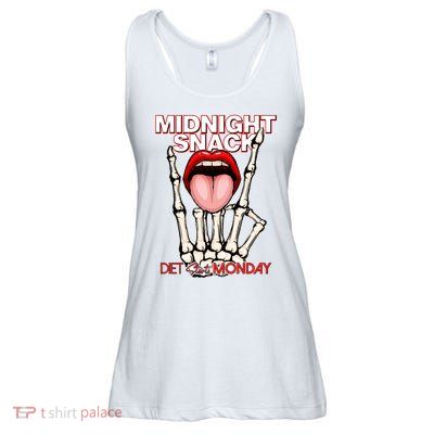 Midnight Snack Diet Starts Monday Ladies Essential Flowy Tank
