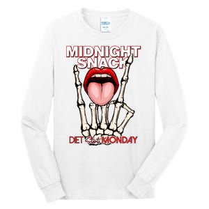 Midnight Snack Diet Starts Monday Tall Long Sleeve T-Shirt