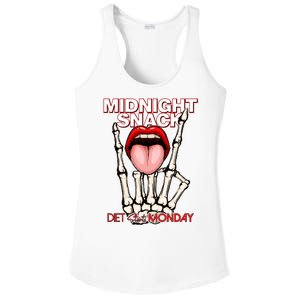 Midnight Snack Diet Starts Monday Ladies PosiCharge Competitor Racerback Tank