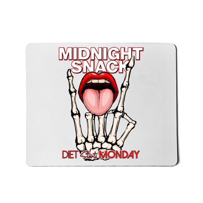 Midnight Snack Diet Starts Monday Mousepad