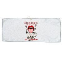 Midnight Snack Diet Starts Monday Large Microfiber Waffle Golf Towel