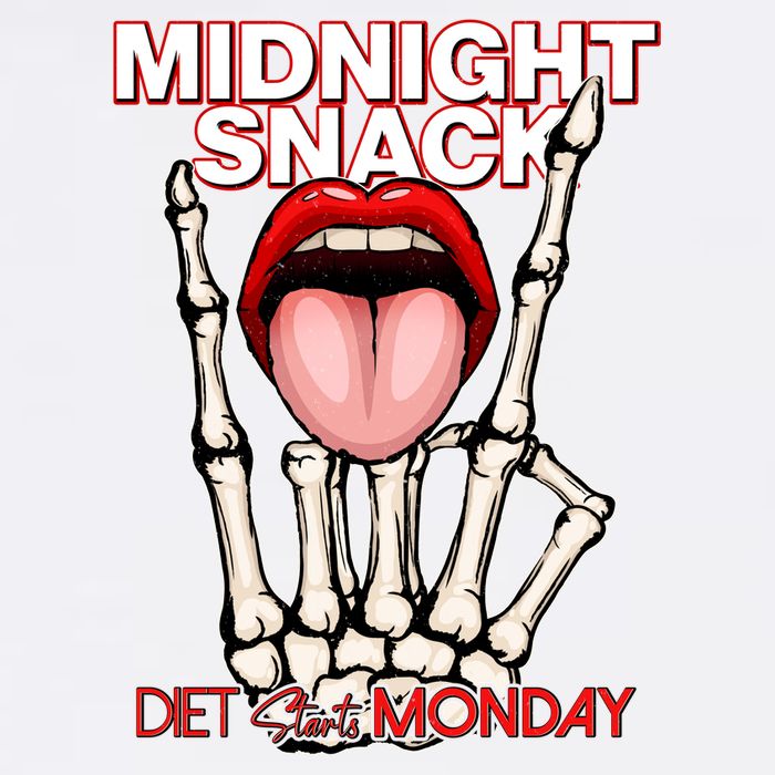 Midnight Snack Diet Starts Monday Golf Towel