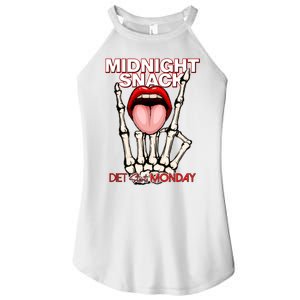 Midnight Snack Diet Starts Monday Women's Perfect Tri Rocker Tank