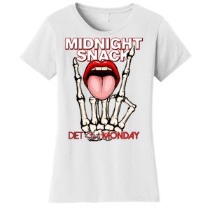 Midnight Snack Diet Starts Monday Women's T-Shirt