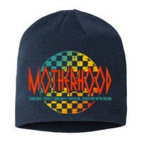 Motherhood Some Days I Rock It Retro Vintage Apparel Sustainable Beanie