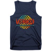 Motherhood Some Days I Rock It Retro Vintage Apparel Tank Top