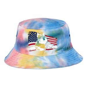 Miniature Schnauzer Dog Breed Tie Dye Newport Bucket Hat