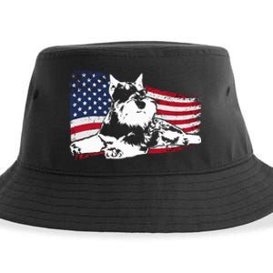 Miniature Schnauzer Dog Breed Sustainable Bucket Hat