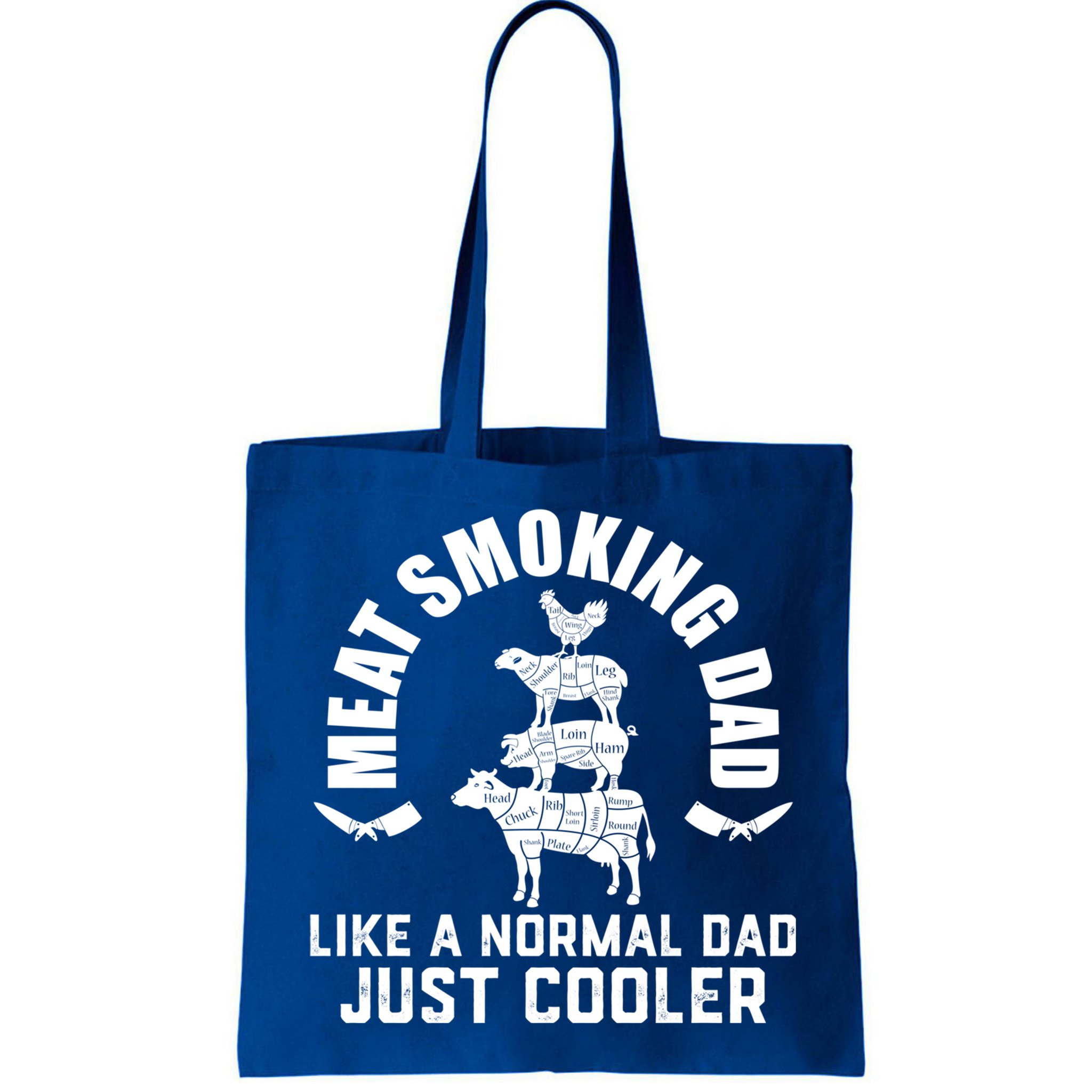 Meat Smoking Dad Meat Smoke Grilling Bbq Fathers Day Gift Bag