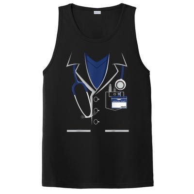 Medical Staff Doctor Costume Birthday Kid Doctor Halloween PosiCharge Competitor Tank