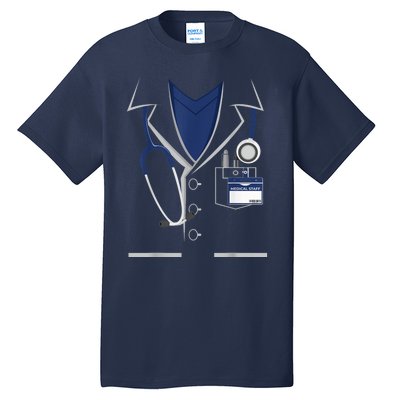 Medical Staff Doctor Costume Birthday Kid Doctor Halloween Tall T-Shirt