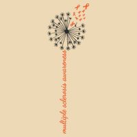 Multiple Sclerosis Dandelion MS Awareness Drawstring Bag