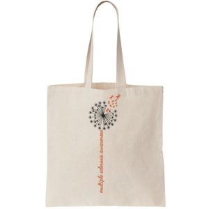 Multiple Sclerosis Dandelion MS Awareness Tote Bag