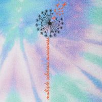 Multiple Sclerosis Dandelion MS Awareness Legacy Tie Dye Trucker Hat