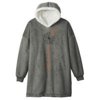 Multiple Sclerosis Dandelion MS Awareness Hooded Wearable Blanket