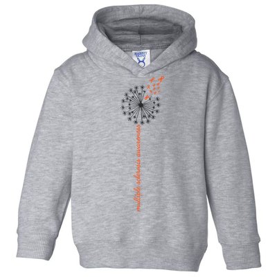 Multiple Sclerosis Dandelion MS Awareness Toddler Hoodie