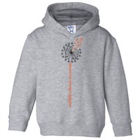 Multiple Sclerosis Dandelion MS Awareness Toddler Hoodie