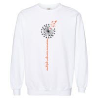 Multiple Sclerosis Dandelion MS Awareness Garment-Dyed Sweatshirt