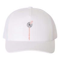 Multiple Sclerosis Dandelion MS Awareness Yupoong Adult 5-Panel Trucker Hat