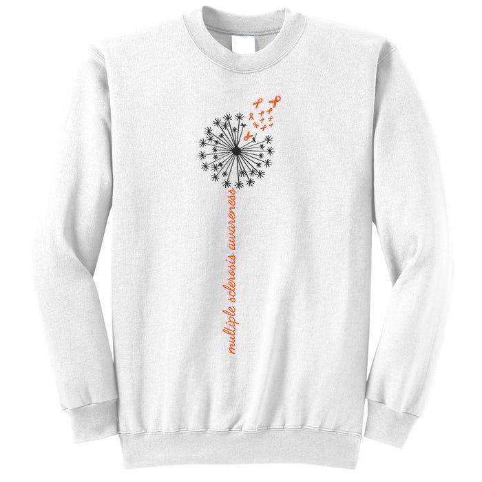 Multiple Sclerosis Dandelion MS Awareness Sweatshirt