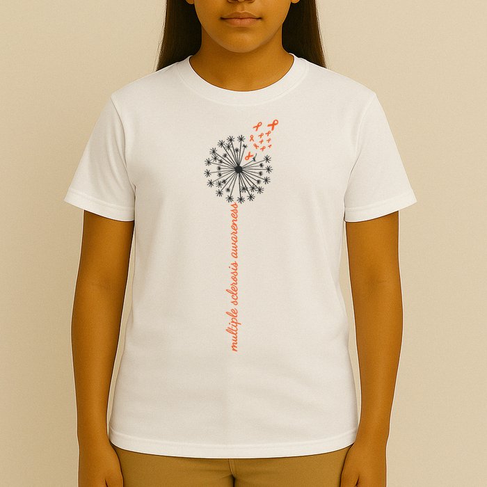 Multiple Sclerosis Dandelion MS Awareness T-Shirt