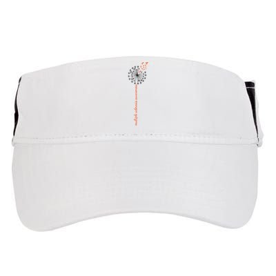 Multiple Sclerosis Dandelion MS Awareness Adult Drive Performance Visor