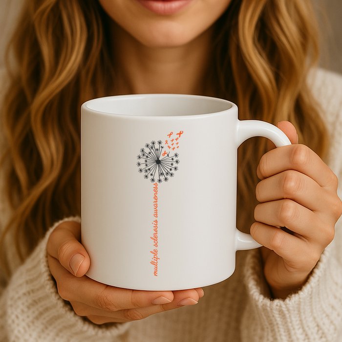 Multiple Sclerosis Dandelion MS Awareness Mug