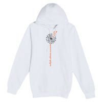 Multiple Sclerosis Dandelion MS Awareness Premium Pullover Hoodie