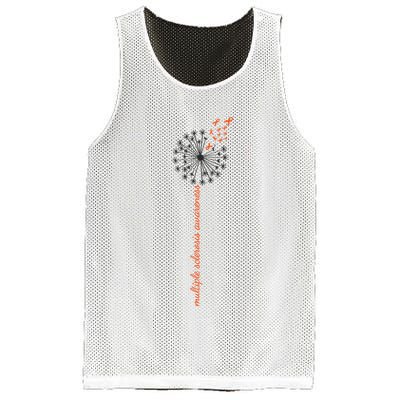 Multiple Sclerosis Dandelion MS Awareness Mesh Reversible Basketball Jersey Tank