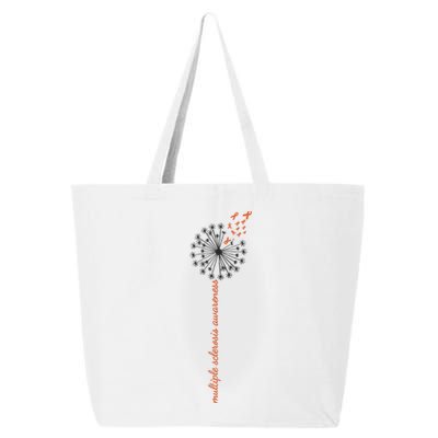 Multiple Sclerosis Dandelion MS Awareness 25L Jumbo Tote