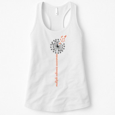Multiple Sclerosis Dandelion MS Awareness Womens Tank Top