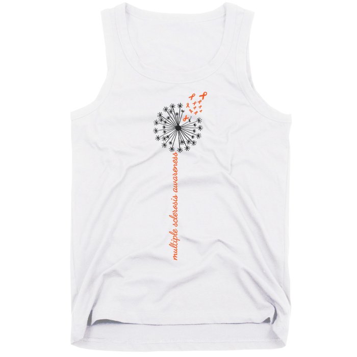Multiple Sclerosis Dandelion MS Awareness Tank Top