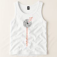 Multiple Sclerosis Dandelion MS Awareness Tank Top