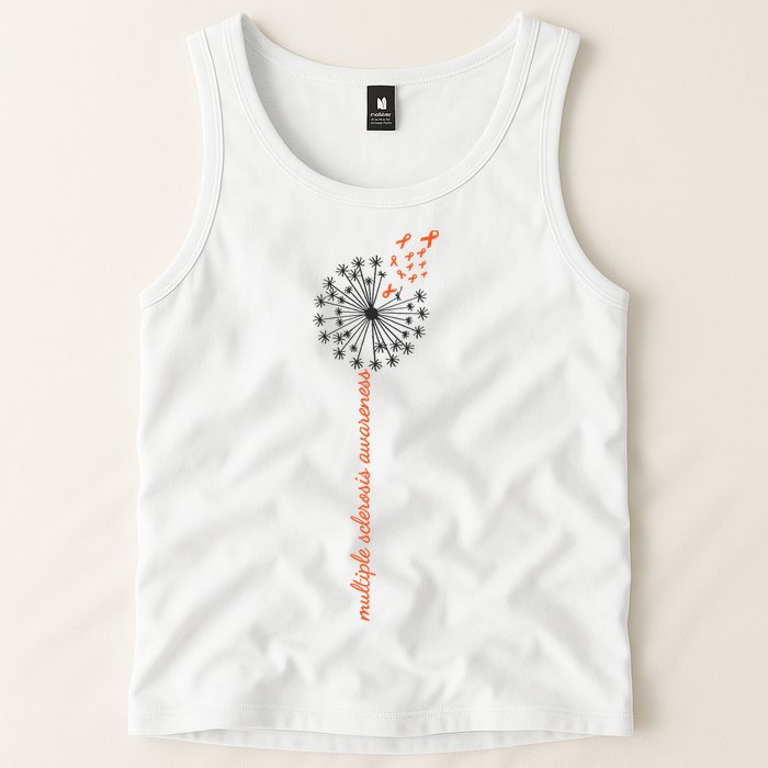 Multiple Sclerosis Dandelion MS Awareness Tank Top