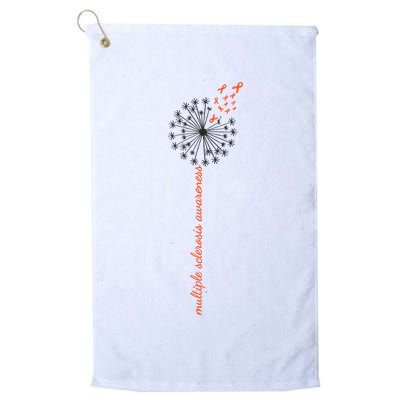 Multiple Sclerosis Dandelion MS Awareness Golf Towel