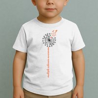 Multiple Sclerosis Dandelion MS Awareness Toddler T-Shirt