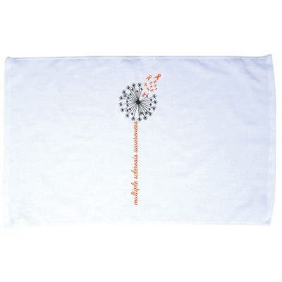 Multiple Sclerosis Dandelion MS Awareness Microfiber Hand Towel