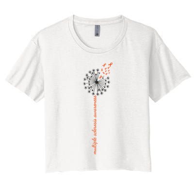 Multiple Sclerosis Dandelion MS Awareness Crop Top