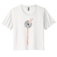 Multiple Sclerosis Dandelion MS Awareness Crop Top