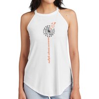 Multiple Sclerosis Dandelion MS Awareness Women's Perfect Tri Rocker Tank
