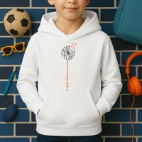 Multiple Sclerosis Dandelion MS Awareness Kids Hoodie