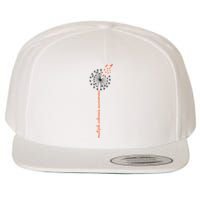 Multiple Sclerosis Dandelion MS Awareness Wool Snapback Cap