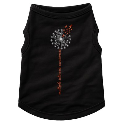 Multiple Sclerosis Dandelion MS Awareness Doggie Tank