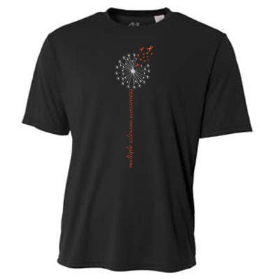 Multiple Sclerosis Dandelion MS Awareness Cooling Performance Crew T-Shirt