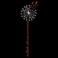 Multiple Sclerosis Dandelion MS Awareness Tall T-Shirt