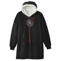 Multiple Sclerosis Dandelion MS Awareness Hooded Wearable Blanket