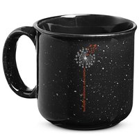 Multiple Sclerosis Dandelion MS Awareness 15oz Campfire Ceramic Mug