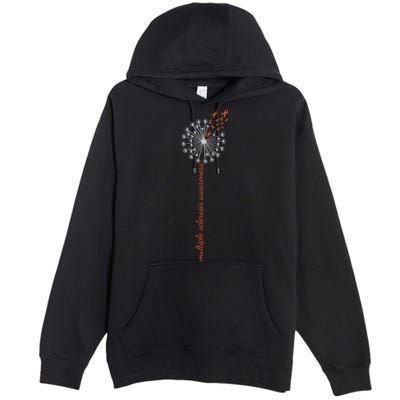 Multiple Sclerosis Dandelion MS Awareness Premium Pullover Hoodie